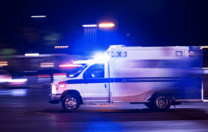 Car Accident with an Ambulance